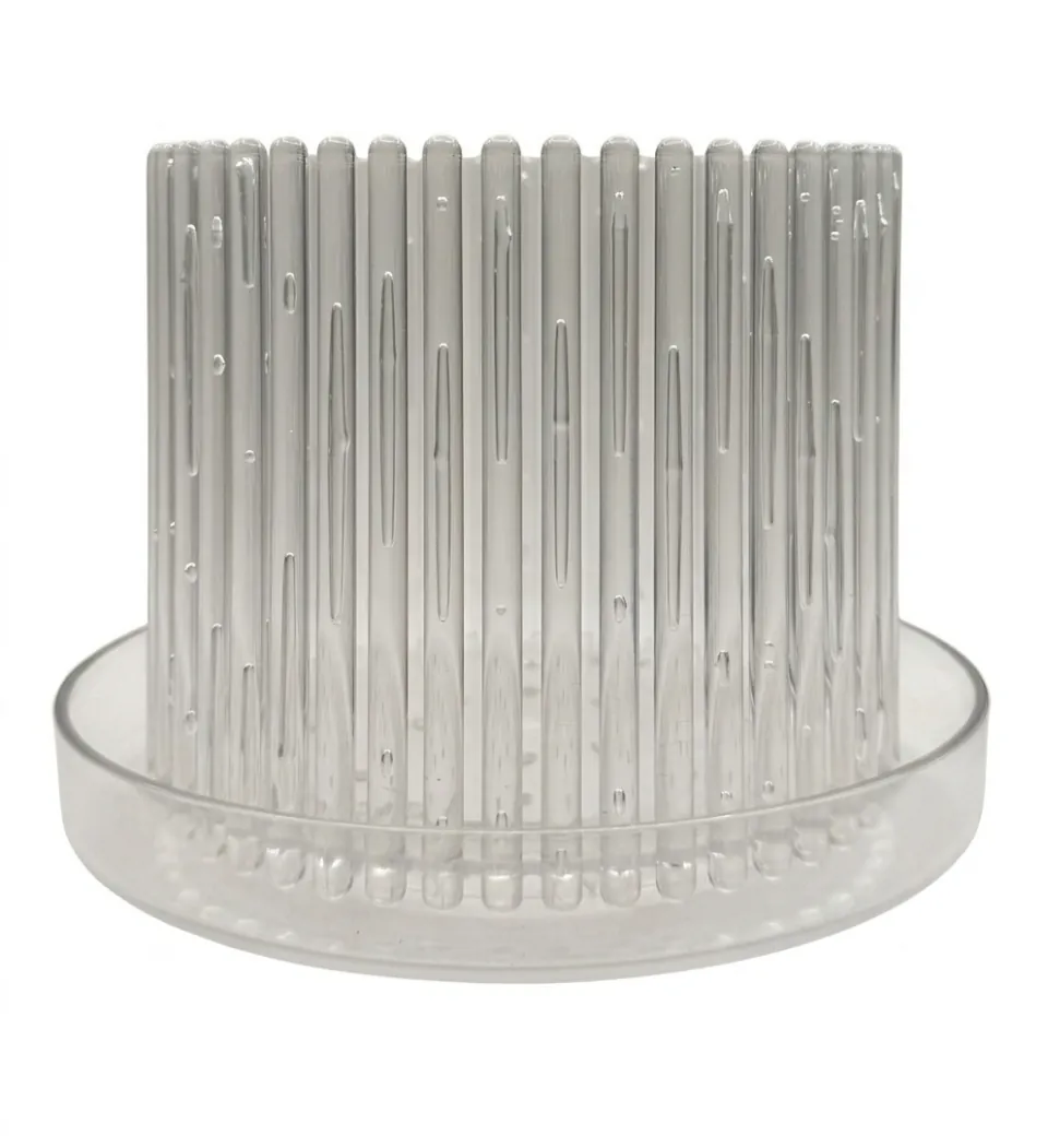 Macetero Orchitop M transparente para orquídeas