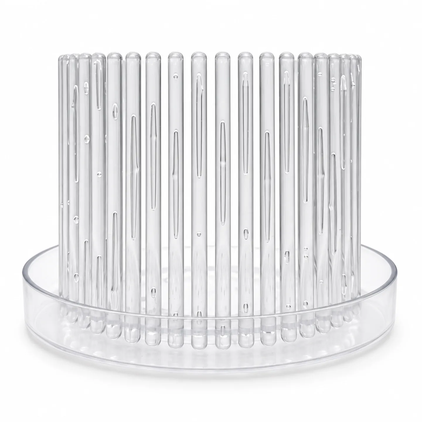 Macetero Orchitop M transparente para orquídeas