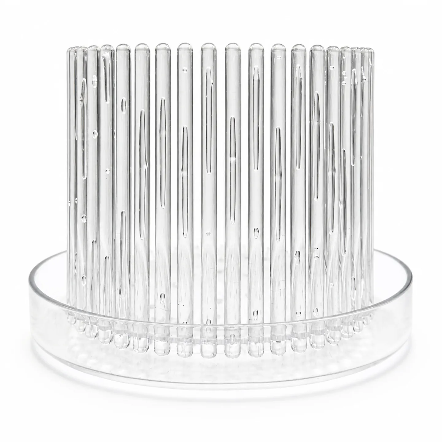 Macetero Orchitop L transparente para orquídeas